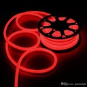 Led Neon Light High Voltage AC220V, TSHN-2835-120, SMD2835, 120Led/M, 20-22LM/LED, Ra>70, 6W/M, 8*16mm, Red