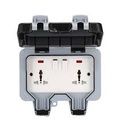 Tosun Weatherproof Socket (13A 2Gang Switch Socket)