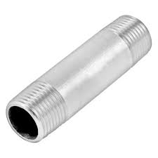 SS304L Barrel Nipple NPT, SCH40 1/2" x 6"