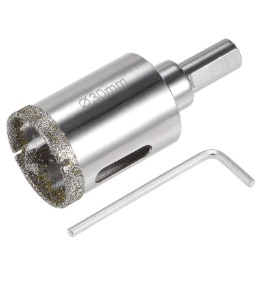PTA - Diamond Marble Hole Saw with Bit,B1-030001, 60MM