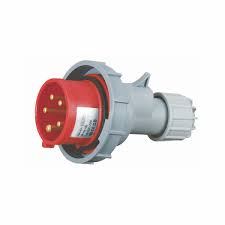 PC Plug Socket Coupling IP67, 015P, Male, 16A, 5P, 400V
