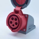 Tosun PC Plug Socket Coupling IP67, 125P, Female, 32A, 5P, 400V