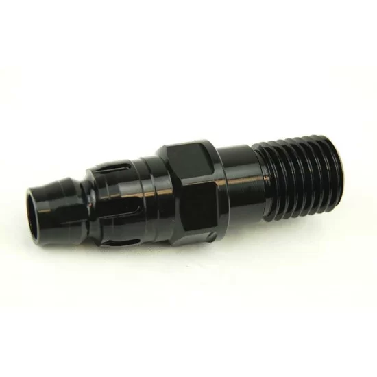Air Pressure Male Quick Connector 1/2" Black (15620)