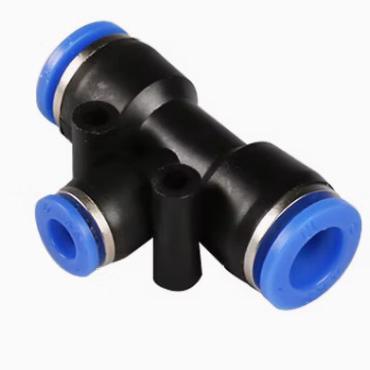 Pneumatic Tee Reducing Connector PEG8-06