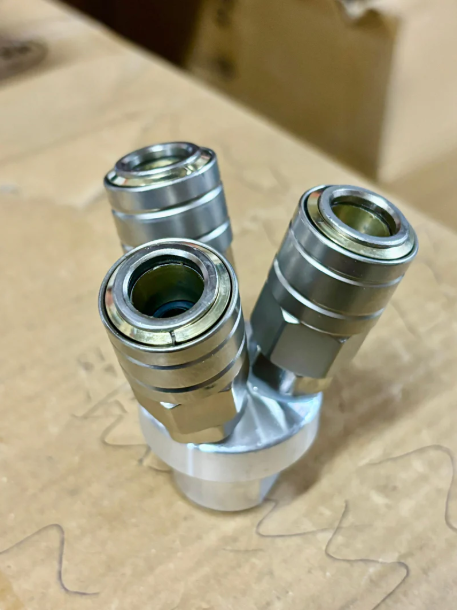 Quick Coupling 3-Way