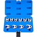Crow Foot Wrench Set (10Pcs/Set) (5878)