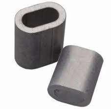 Oval Crimp Sleeve, Aluminium, 20MM