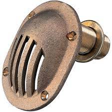 Bronze Intake Water Strainer, 2"