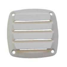 Plastic Vent, White Color, 3"