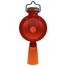 Solar Warning Light, Red Color