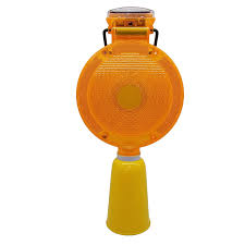 Solar Warning Light, Yellow Color