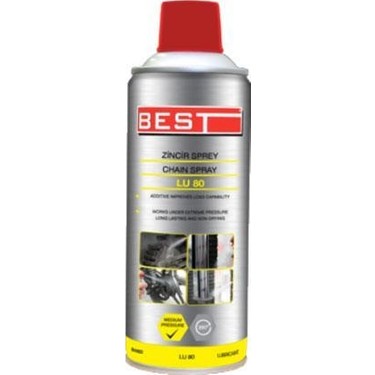 Best Brand Chain Lubricant Spray LU80, 400ml 