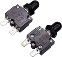 Thermal Circuit Breakers 15A-125/250V M2 Series (Push Switch)