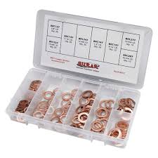 Copper Washer Assortment 30 Kinds Model, 400Pcs, No. 566(12-2)