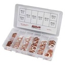 Copper Washer Assortment 30 Kinds Model, 400Pcs, No. 566(12-2)