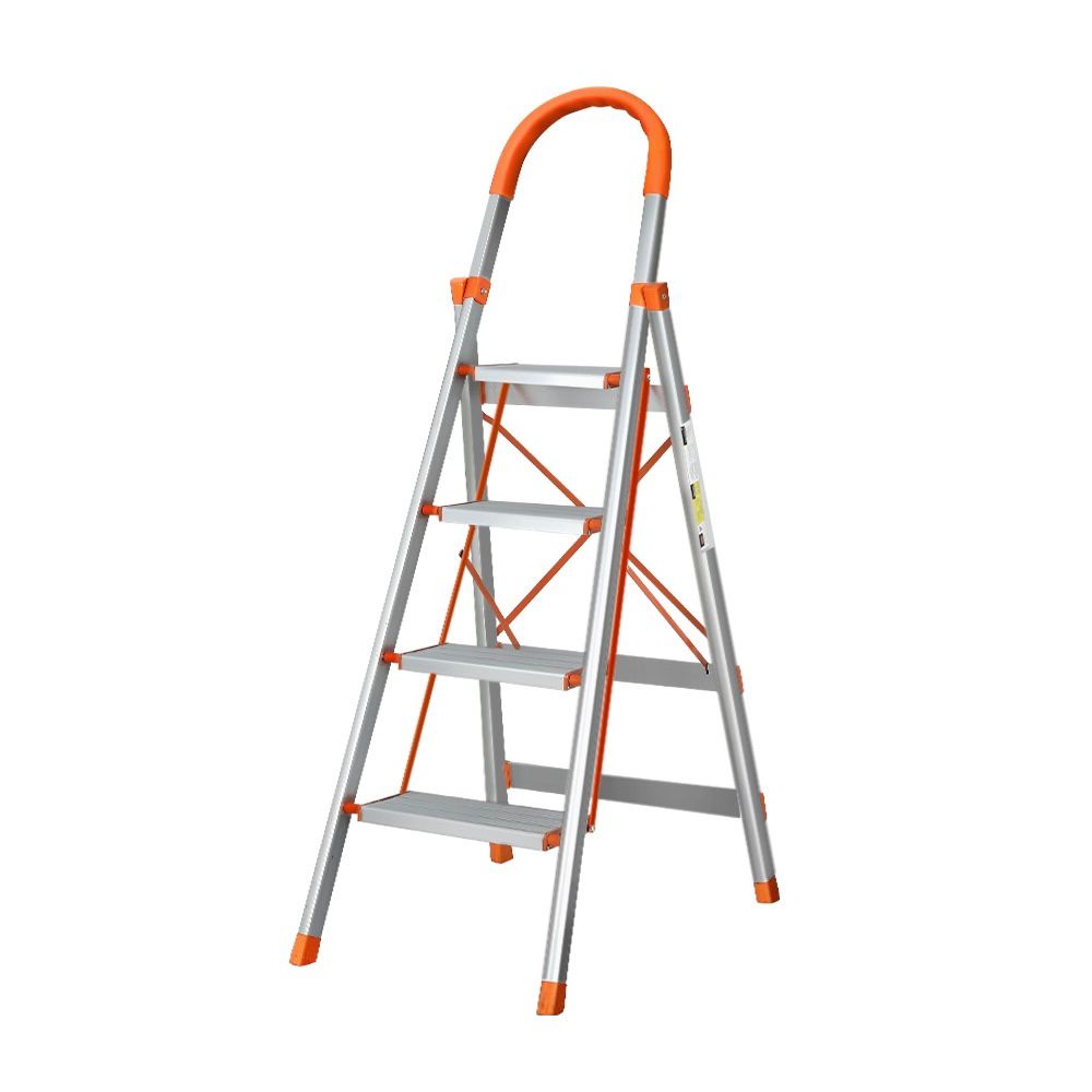 Aluminium Ladder - Folding, 4 Steps