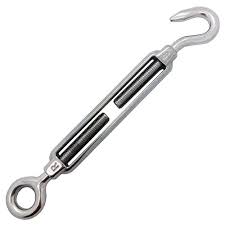 Turnbuckle - Hook & Eye, SS304, 4MM