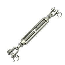 Turnbuckle - Jaw & Jaw, SS304, 8MM