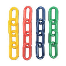 Chain - Colored, Zinc Plated, 6MM