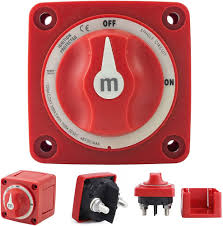 Battery Switch, 3/8'-16 Teeth (M10x2), DC 48V (Max), On/Off