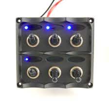 Switch Group 6P (Plastic Panel + Metal Handle Switch*6 Fuse*3)