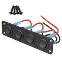 Switch Group - Plastic Electrical Appliance Control Button Switch Four Gear