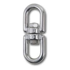 Swivel Shackle - Eye and Eye, SS304, M6