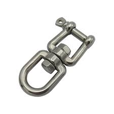 Swivel Shackle - Eye and Jaw, SS304, M8
