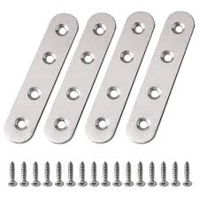 Straight Brackets (Fastener) - SS304, 100*20