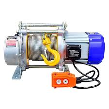 Electric Winch (Aluminium) 2.5T/30Mtr, Double Hook, 220V, 1800Kg, 5kW