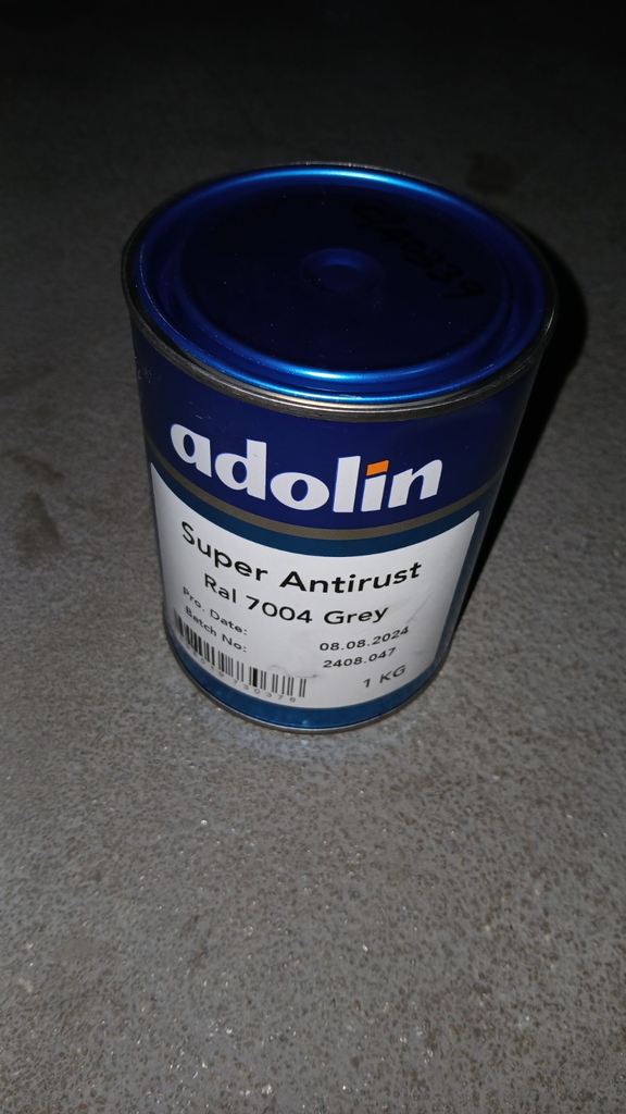 Adolin Super Antirust Gray - Primer 1kg/0.65Ltr