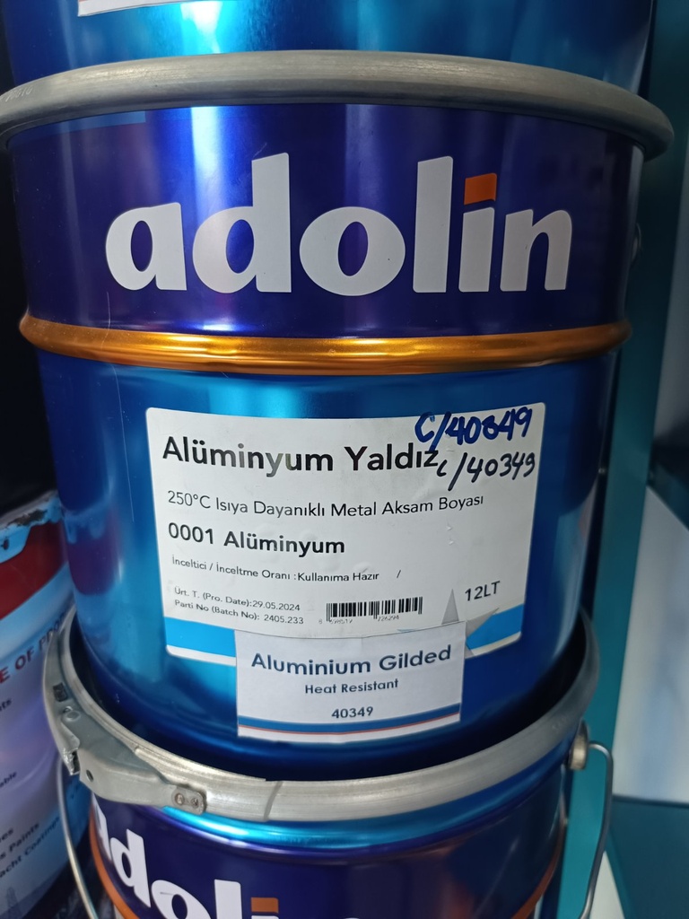 Adolin Aluminum Gilded Heat Resistance 12Ltr 