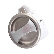 Plastic Door Lock, White