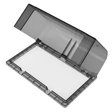 Switch Cover - Waterproof, Double + 75MM (OD:202*121*75CM, ID:185*92*67MM. 34MM Plug Thickness)