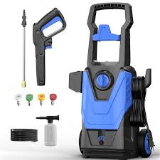 High Pressure Washer (Electric) MO1505 (Brush Motor, 80Bar/950Psi, 5.5L/min, 1600W, 220V/50Hz)- Mingou