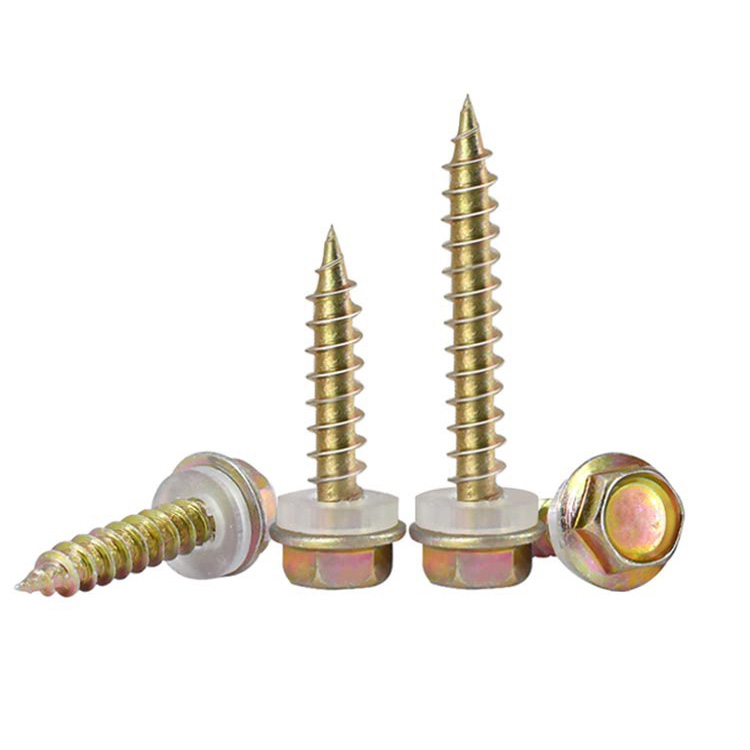 Screw - Self Tapping, Hex Flange Head, M5 x 60mm
