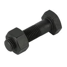 Tensile Bolt with Nut, 1-8 x 5" (Half Thread)