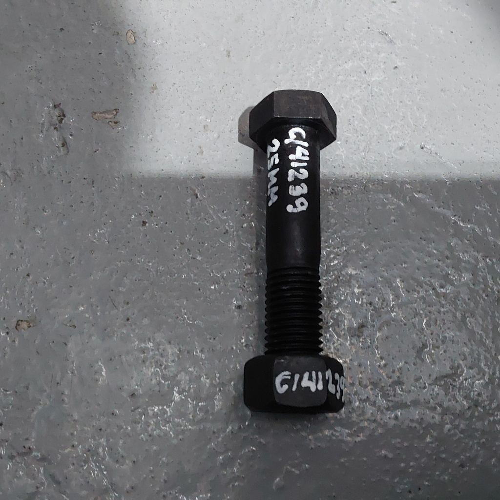 Tensile Bolt with Nut, 1-8 x 5" (Half Thread)