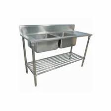 Dish Wash Sink, Double, 800*430*750MM