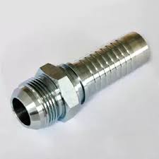 Hose Fitting S018-19-16(L), (Hose Bore: 1", Thread: 1-3/16-12, Dimensions: 43x19.5x32MM)