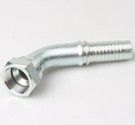 Hose Fitting S055-19-12(VS), (Hose Bore: 3/4", Thread: 1-3/16-12, Dimensions: 51.5x67.5x35MM)