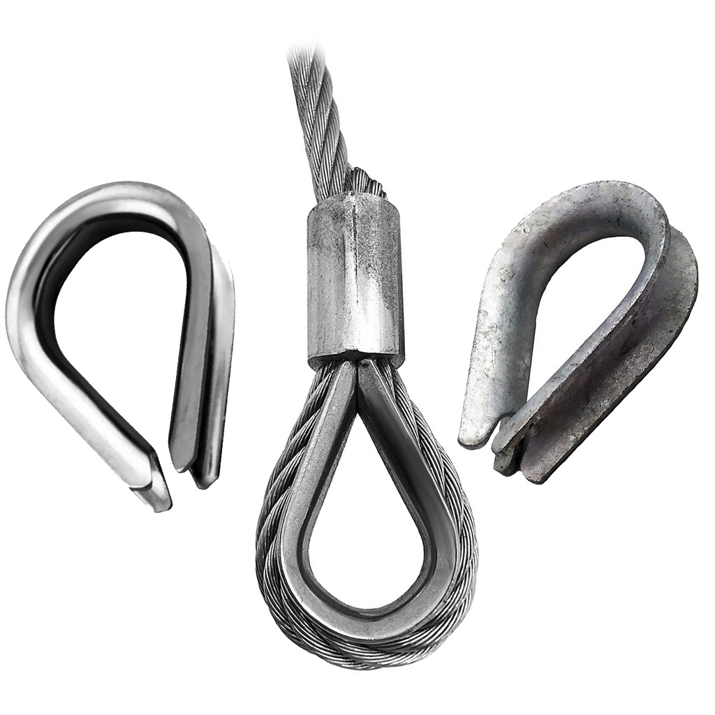 Wire Rope Thimble, GI, 18mm