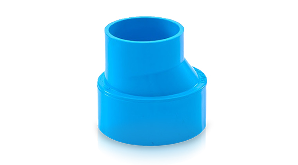 PVC Fitting - Reducing Socket 2" x 2 1/2" Medium Pressure 8.5, TS Blue