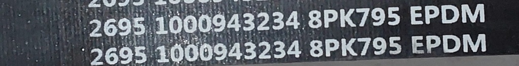 Weichai Belt2 1000943234 (For Landbased generator 160KW)