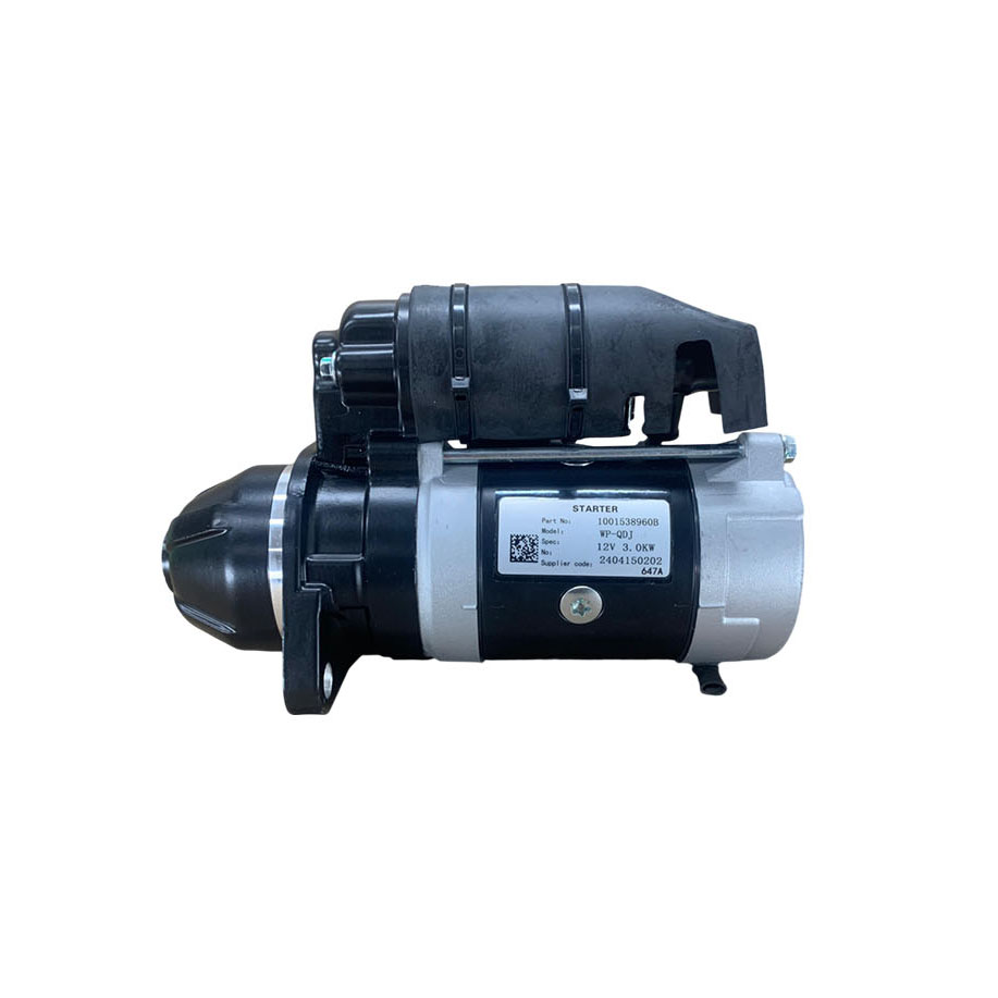 Weichai Starter Motor 1001538960, 12v/3.0kw