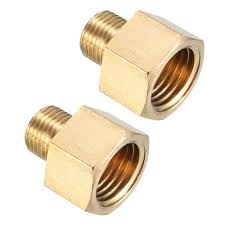 Internal To External Union, Brass, 3/8"-5/8"