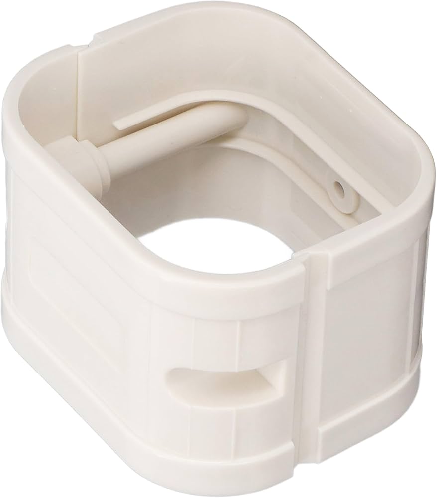 PVC Fitting -  PVC Line Cover/Coupler 75 x 65mm