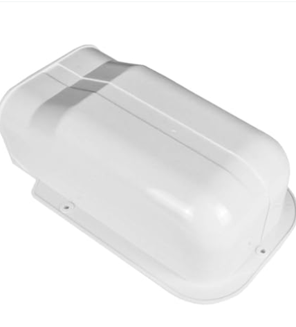 PVC Wall Cover/Wall Hood 75 x 65mm