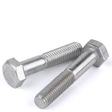 GI Hex Bolt - 12 X 110, Half Thread