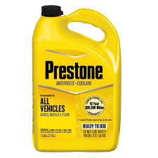 Prestone All Vehicles 50/50 Prediluted Antifreeze + Coolant (1 0Gal/3.785 Ltr) -Ready to use -Flourscent Yellow